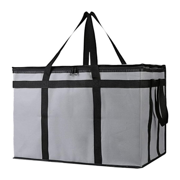 Bolsa térmica BLESIY para entrega de alimentos multiusos gris negro