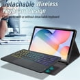thumbnail image 3 of Funda de teclado DKAHOEE con panel táctil retroiluminado para Samsung Tab S6 Lite, 3 of 7