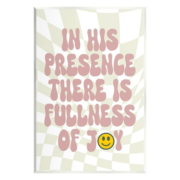 Stupell Industries Retro Religious Patterned Inspirational Painting Unframed Art Print Wall Art, 10 x 15