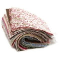 thumbnail image 3 of 100Pcs 10x10cm Square Floral Cotton Fabric Patchwork Cloth & 60pcs DIY quilting Patch 10cmx10cm charm pack cotton fabric, 3 of 10