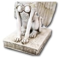 thumbnail image 2 of Statue en Résine de Lion Ailé Féminin Gardien Grecque Grecque Romaine Antique Sphinx 8"H, 2 of 9