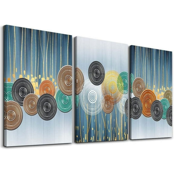 Abstract Canvas Wall Art For Living Room Boho Wall Decor For Bedroom Fashion Wall Decorations For Bathroom Office Wall Paintings Minimalist Abstract Wall Pictures Artwork Home Decoration 3 Pieces