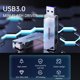 thumbnail image 3 of Lenovo thinkplus TPU301Plus 256GB U Disco USB3.0 Puerto Unidad flash USB Unidad de memoria USB Soporte para tableta, 3 of 8