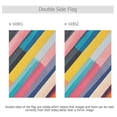 thumbnail image 4 of Yayeee Garden Flag 12" x 18" Double Sided Outdoor Yard Lawn Holiday Decorations, Color Striped, 4 of 6