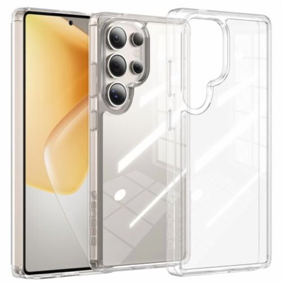 Elegant Choise Ultra Tough Galaxy S25 Series Case - Heavy Duty Shockproof Cover Bubble-Free Screen Protector for S25/S25 /Ultra