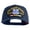 Navy, variant on U.S. Coast Guard Vietnam Veteran Patched Solid Cotton Twill 5 panel Mesh Back Cap - Royal OSFM