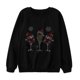 thumbnail image 1 of Señoras moda Casual manga larga Navidad copa de vino tinto impreso padre-hijo sudadera mamá Fridja nalpqowj658, 1 of 3