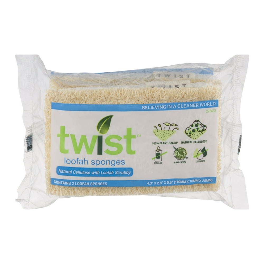 Twist Sponges Loofah Case of 12 2 oz.