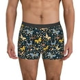 thumbnail image 1 of Balery Flowers Butterfly Calzoncillos bóxer para hombre, ropa interior de algodón suave y transpirable con cinturilla de nailon-X-Large, 1 of 5
