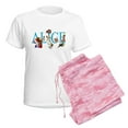 thumbnail image 6 of CafePress - ALICE & FRIENDS IN WONDERLA Women's Light Pajamas - Women's Short Sleeve Print T-Shirt and Pants Light Cotton Pajama Set, 6 of 7
