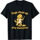 thumbnail image 1 of Funny Dogs Clean Up After Themself - Camiseta con diseño de meme, 1 of 2