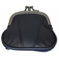 thumbnail image 3 of Genuine Leather Women's Change Purse Clasps Open Coin Holder Color Options, 3 of 5