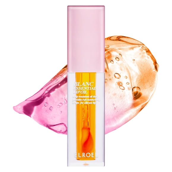 Aceite Labial ELROEL Blanc Essential Hidratante 50HR Sabor Albaricoque
