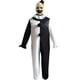 thumbnail image 3 of Disfraz de Cosplay de payaso Joker de la película Terrifier, Mono Blanco y negro de terror, traje de bufanda, Carnaval, Unisex, 3 of 4