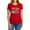 Red, variant on DC Aqua Swim Women's T Shirt, Navy, Large