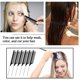 thumbnail image 4 of 30 piezas de peine de separación para trenzas, peine de cola de rata, peines de cola de rata con pasador de acero inoxidable, peine de cola puntiaguda para resaltar el cabello, peine de peluquería, 4 of 5
