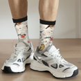 thumbnail image 6 of Bingfone Compression Socks for Women and Men Long Socks for Running Athletic Cycling Nurse- Little Birds, 6 of 6