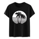 thumbnail image 5 of Blusa informal de manga corta con cuello redondo y estampado de verano a la moda para mujer Pompotops  hfajkhk134629, 5 of 5