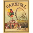thumbnail image 2 of Jones, Catherine 12x14 Black Ornate Wood Framed with Double Matting Museum Art Print Titled - Carnival, 2 of 4