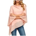 thumbnail image 5 of Cxenplz Womens Sheer Poncho Tops Lightweight Pullover Shawls Wraps Mesh Shrug Bolero Swimsuit Cover Up Summer Beachwear, 5 of 5