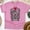 Azalea, variant on Give It to God and Rest Christian T-Shirt, Matthew 11:28 Bible Verse Tee, Azalea, Size 3XL