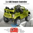 thumbnail image 4 of Gymax Electric Kids Ride On 12V Truck Car RC Remote Control Green, 4 of 6
