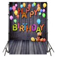 thumbnail image 1 of Decorativa Fondo de feliz cumpleaños mesa arte tela foto estudio pared telón de fondo familia Prop, 1 of 4