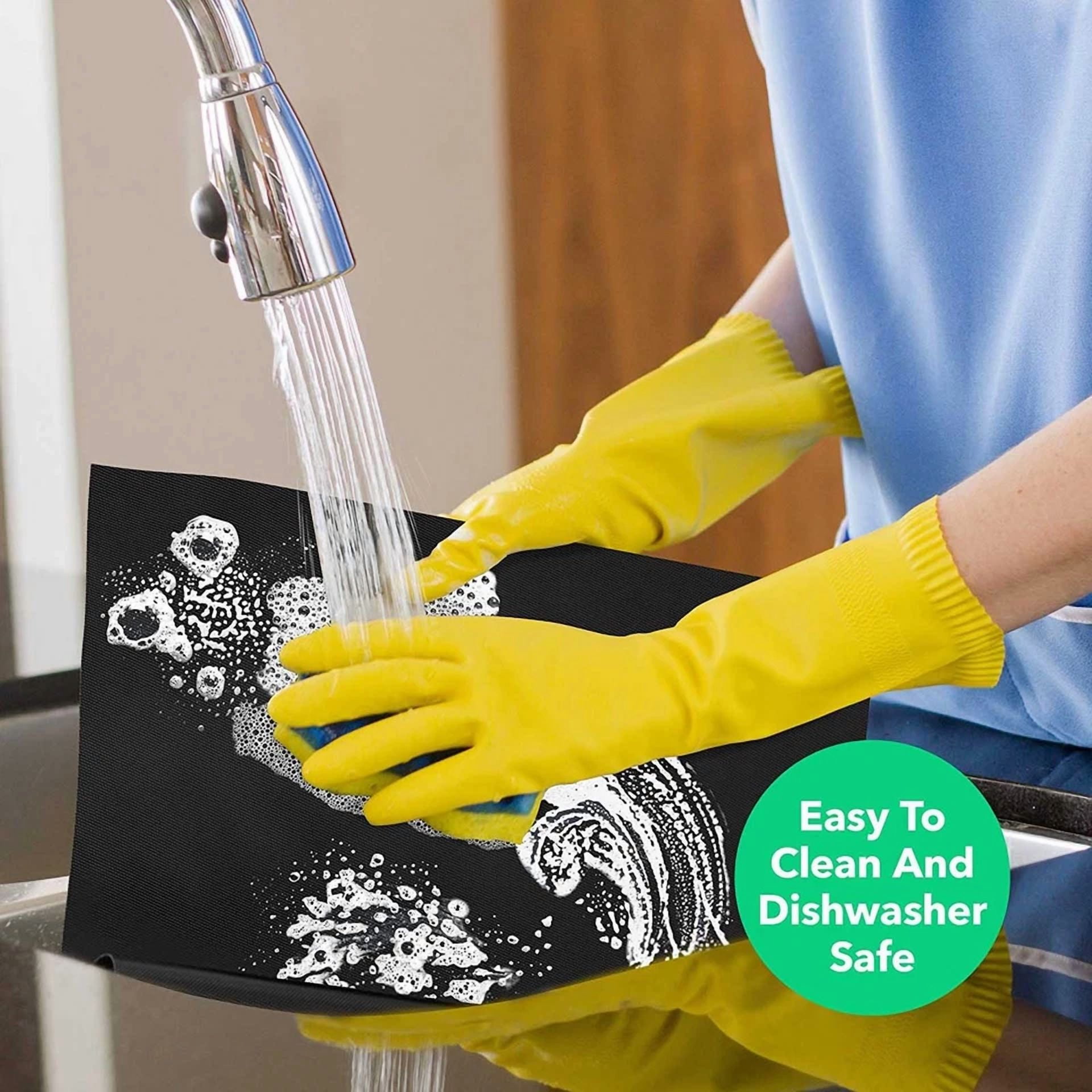BUTTERFLY- Set Of 2 - 100% Non Stick Oven Liner Cooking Mats, Perfect For Baking Bbq