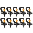 thumbnail image 1 of Peggybuy 100pcs 360°Rotary G Type Micro Nozzle Sprinkler Plant Irrigation Atomizing, 1 of 5