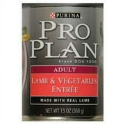 Purina 02777 Proplan Lamb and Vegetable Ground Dog Food - 13 oz.