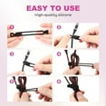 thumbnail image 4 of Data Cable Organizer Reusable Silicone Organizer, 2025 Multipurpose Cable Ties Organizer, Elastic Cord Organizer for Bundling and Fastening Cable Travel Essentials, 4 of 6