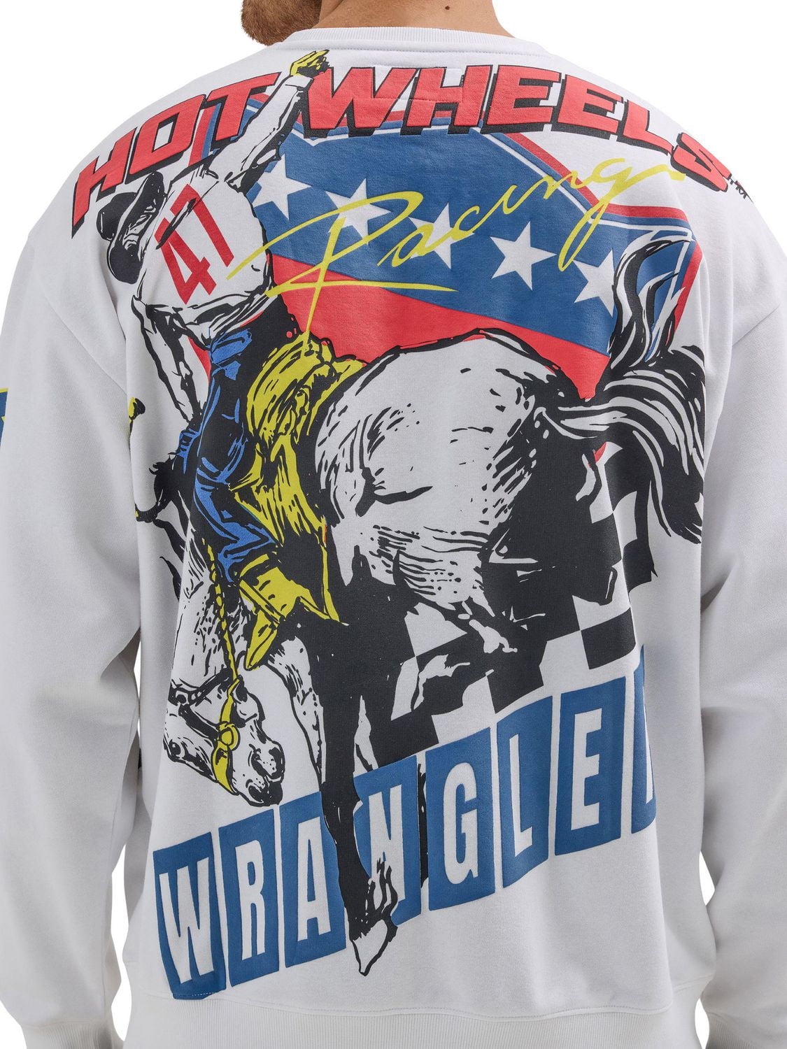 Le Wrangler® x Hot Wheels™ Men’s Pullover Crew