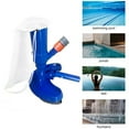thumbnail image 6 of ALING Swimming Pool Cleaning Tool-Pool Brush-Professional Pond Jet Vacuum Brush Pool Brush Skimmer Cleaner Spa Tool Fast Cleaning Debris Pickup Removal Pond Bag-Handheld, 6 of 8