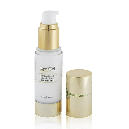Eye Cream for Wrinkles Repair Gel - 1 oz All Natural Improves Skin Tone Elasticity & Firmness - Removes Dark Circles Puffiness & Fine Lines Premium (Best Way To Improve Skin Elasticity)