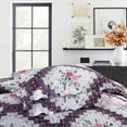 thumbnail image 2 of MarCielo 3 Piece Printed Quilt Set Lightweight Bedspread Set B024, 2 of 10