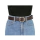 thumbnail image 4 of Cinturón de hebilla para mujer, cinturón ancho suave y casual para vestidos, jeans y pantalones de 112 cm/44.09" en color café con hebilla dorada, 4 of 4