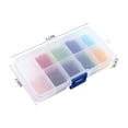 thumbnail image 4 of 1000PCS 10 Colors 4mm Crystal Glass Beads Finding Spacer Beads for Jewelry Making Shape Assorted Colors with Box Used for Bracelets Necklaces and Earring Accessories, 4 of 10