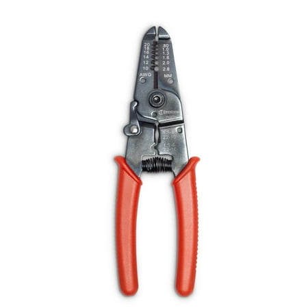 UPC: 0037103352620 | Crescent Plier 7In Wire Stripper Dipped Grip