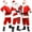 01 11-piece Set, variant on Awdenio Men's Blouses Sets Santa Claus Costume Christmas Clothes Set Long Sleeve Costume Seven Piece Set Durable Everyday Wear,Red,2XL