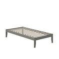 thumbnail image 5 of AFI Colorado 14" Wood Platform Bed Frame with 2 USB Ports, Twin, Grey, 5 of 5