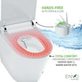 thumbnail image 6 of Swcorp TL-STFF950WH Envo Echo Elongated Smart Toilet Bidet in White with Auto Open, Auto Close, Auto Flush & Heated Seat, 6 of 9