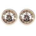 thumbnail image 1 of Reloj de cuarzo esqueleto Yuyangstore con adornos de goma 2x 97 mm, 1 of 8