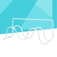 thumbnail image 4 of FRCOLOR slippers rack Double-layer Shoes Rack Wall Mount Slippers Hanging Shelf Slipper Storage Organizer (White),8.66"X3.94"X3.54", 4 of 4