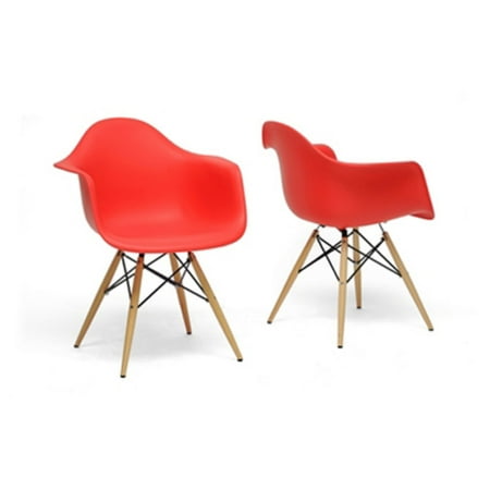 Baxton Studio Pascal Modern Dining Chair Set Of 2
