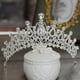 thumbnail image 5 of CNKOO - 2 tiaras y coronas de oro rosa para mujer, coronas de reina de cristal, tiaras de princesa con diamantes de imitación para niña, novia, boda, accesorios para el cabello para novia, fiesta de, 5 of 7