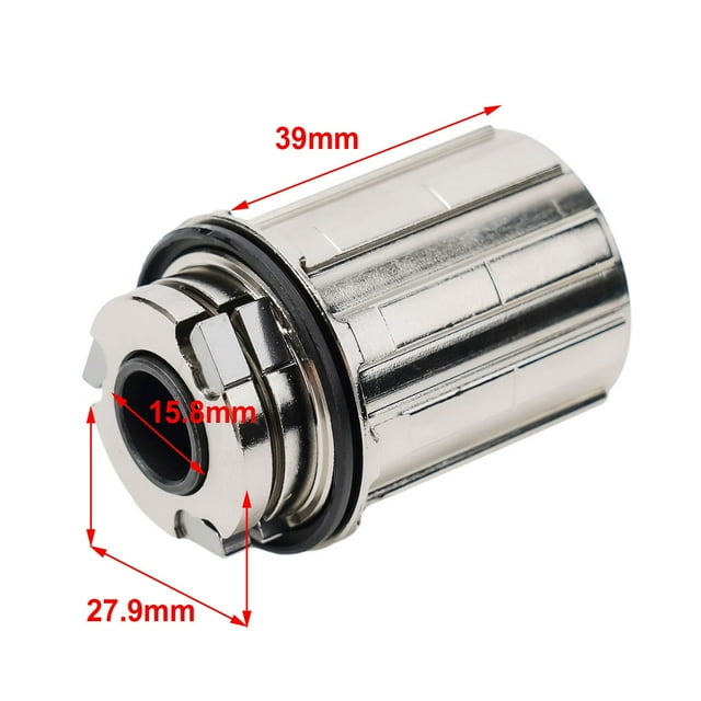 Lefu pour NovaTec 041/042 791/792 Micro Cannelures Moyeu Libre MS Acier Moyeu Libre à 4 Griffes Vélo