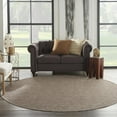 thumbnail image 6 of HomeRoots 8' Beige Round Power Loom Area Rug, 6 of 10