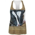 thumbnail image 1 of Queens of the Dairy Farm Cows All Over Womens Work Out Tank Top Multi MD, 1 of 2
