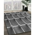 thumbnail image 3 of Ahgly Company Machine Washable Indoor Rectangle Transitional Gray Wolf Gray Area Rugs, 8' x 10', 3 of 7