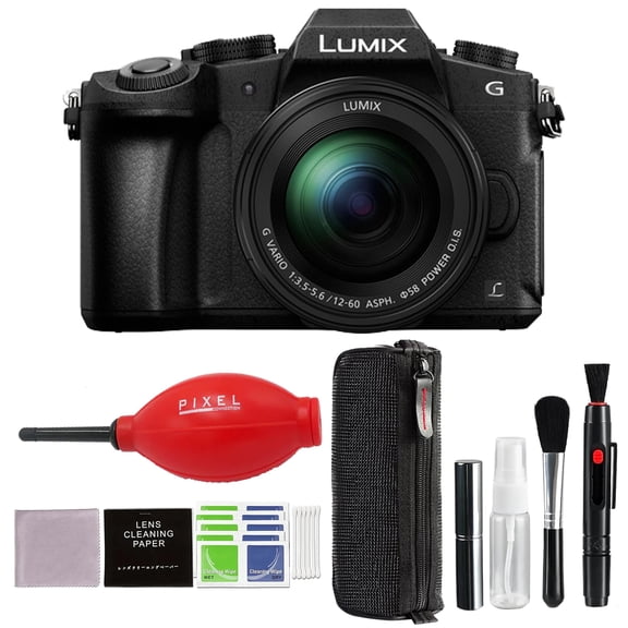 Panasonic Lumix G85 Mirrorless Camera with 12-60mm Lens and Advance Accessories and Travel Bundle | panasonic lumix DMC-G85MK | Limited 1-Year Manufacturer Warranty